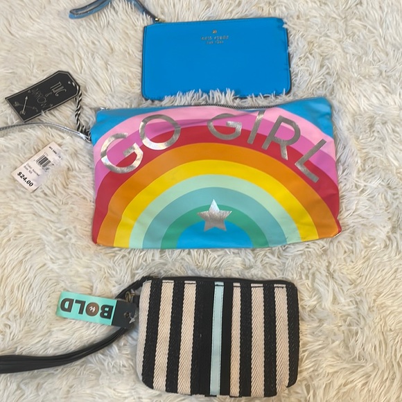 Bundle of wristlets. Kate spade, twig and arrow, laugh